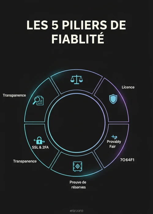 Illustration abstraite de la fiabilité et de la sécurité des transactions en USDT dans un environnement de casino en ligne